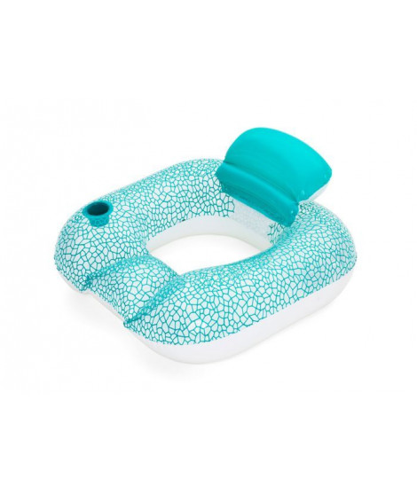 Bouée gonflable - BESTWAY - Kool longe - Vinyle - Adulte - Blanc/Bleu