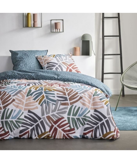Parure de couette - TODAY - Sunshine 0.18 - 220x240cm - 2 personnes - Imprimée - Coton 57 fils