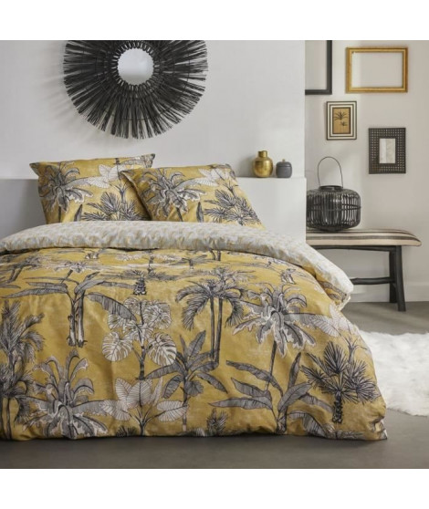 Parure de couette - TODAY - Sunshine 0.15 - 220x240cm - 2 personnes - Imprimée - Coton 57 fils