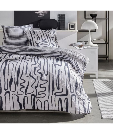 Parure de couette - TODAY - Sunshine 17.31 - 220x240cm - 2 personnes - Imprimée - Coton 57 fils