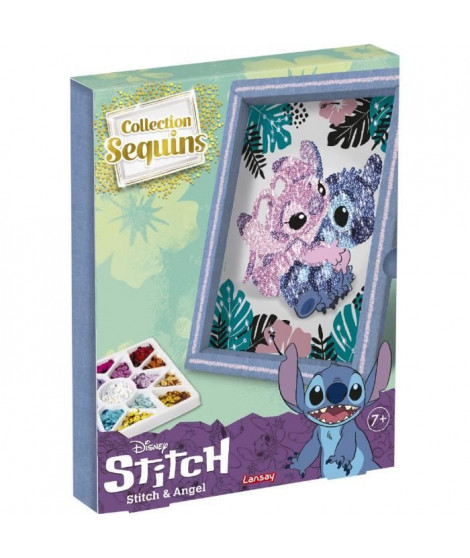 Jeu de création - LANSAY - Collection sequins - STITCH & ANGEL - Des 7 ans