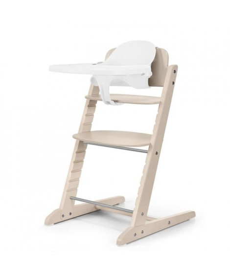 Chaise haute évolutive - CYBEX - IRIS 3-en-1 - Bois - Baby set & plateau inclus - All Natural