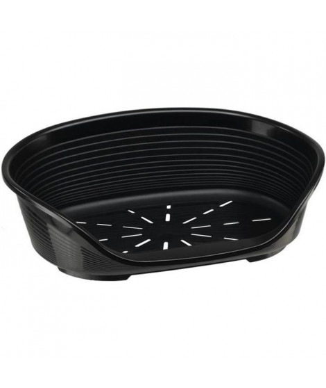 Corbeille Plastique Siesta Deluxe Taille 4 Noir
