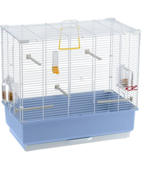 Cage canaris - FERPLAST - PIANO 4 - 59 x 33 x 55 cm - Blanc