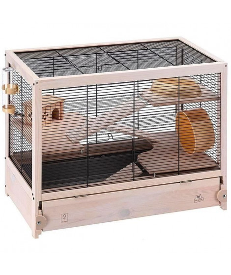 Cage pour hamster - FERPLAST - HAMSTERVILLE - Bois