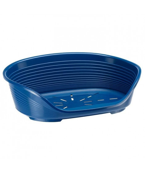 FERPLAST Corbeille Siesta Deluxe 6 - 70,5x52x23,5 cm - Bleu - Pour chien et chat