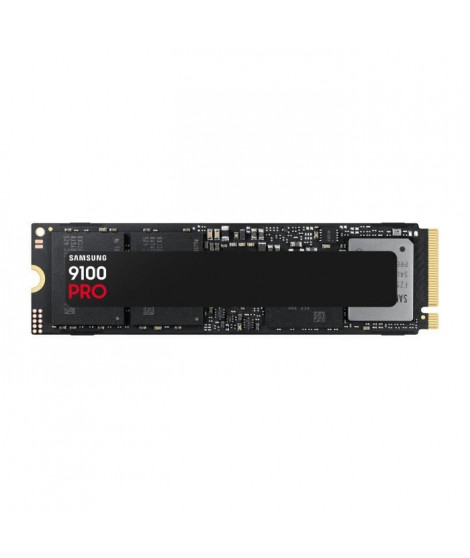 Samsung - 9100 PRO - SSD Interne - NVMe M.2 PCIe 5.0 x4 - 4 To - Vitesse de lecture jusqu'a 14 800 Mo/s - MZ-VAP4T0BW