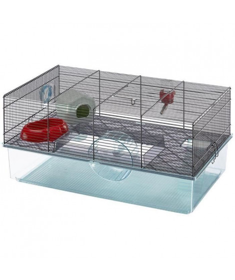 Cage - FERPLAST - FAVOLA - 60 x 36,5 x h 30 cm - Hauteur de bac élevé