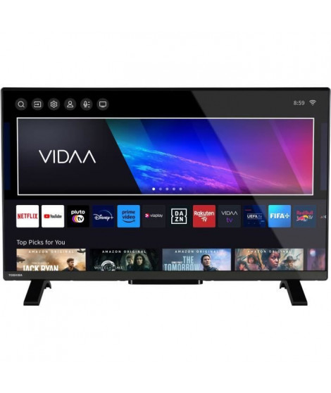 TOSHIBA 32WV2E63DG - TV LED 32'' (80 cm) - HD Ready 1366x768 - DTS Virtual:X - Smart TV - 2xHDMI