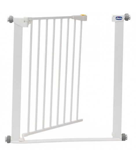 Barriere de sécurité - CHICCO - 72 x 5,5 x 79 cm - Blanc