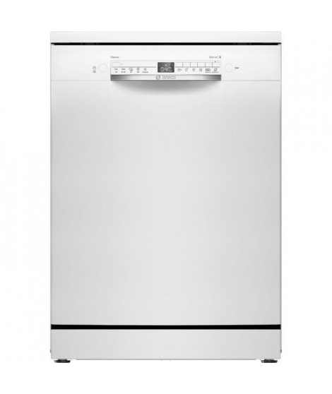 Lave-vaisselle intégrable BOSCH SMS2HTW02E SER2 - 14 couverts - Induction - L60cm - 43 dB - Blanc