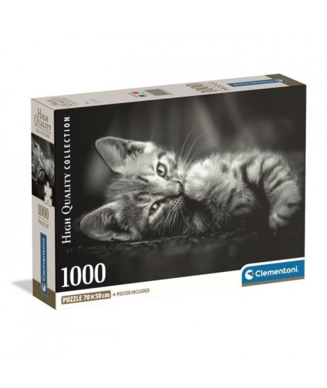 CLEMENTONI - Compact 1000 pieces - Kitty