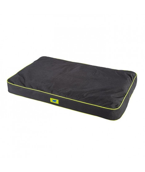 Coussin pour chiens - Ferplast - Polo - Noir - 65 x 40 x 8 cm - Imperméable et déhoussable