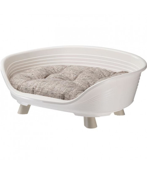 Corbeille - FERPLAST - THRONE 6 - Avec coussin relax - Blanc