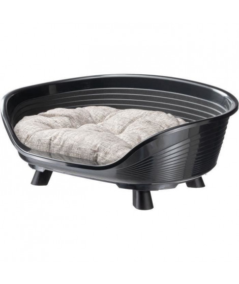 Corbeille - FERPLAST - THRONE 6 - Avec coussin relax - Noir