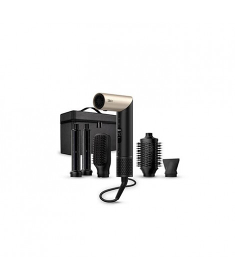 Seche-cheveux - Silk'n - Silky Air Flex - Noir-Or - 110000 tours/min - 5 accessoires