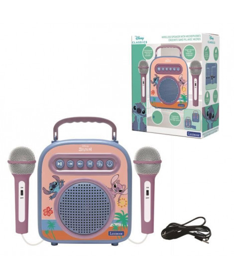 Enceinte Bluetooth avec micros Stitch