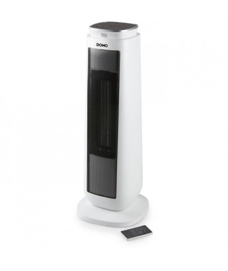 Convecteur - DOMO - DO7347H - 2000 W - Blanc - 21,5 x 21,5 x 58,3 cm