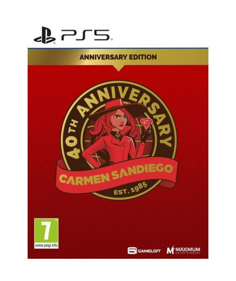 Carmen Sandiego 40th Anniversary Edition - Jeu PS5