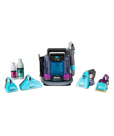 SHARK PX250EUT StainStriker Détacheur HairPro Pet - Moquettes, tapis, meubles, escaliers les voitures - 450W - 1,2 L - 1,26 m