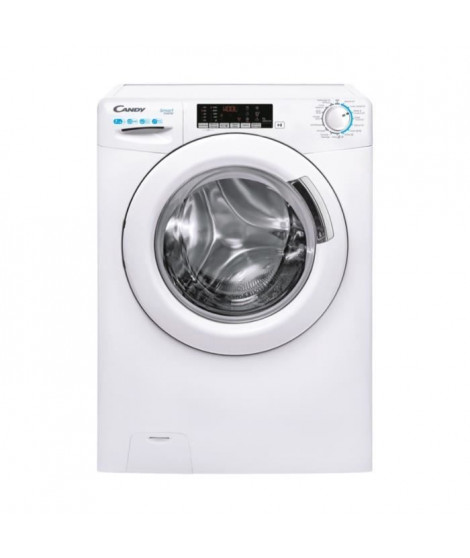 Lave-linge séchant CANDY CSW 475TWME/FR - 7 / 5 kg - moteur BLDC - 1400 trs/min - Classe A - Blanc