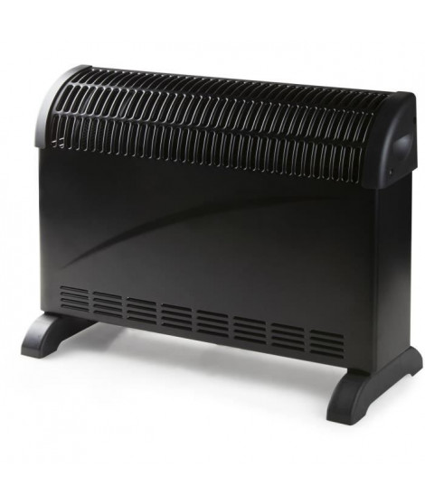 Convecteur de chauffage turbo - 2000 W - DOMO - DO7350CH - 52,5 x 38,8 x 19,5 cm - Noir