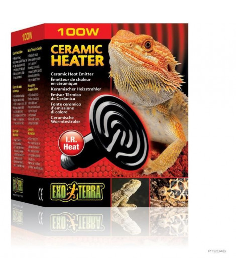 EXO TERRA Ampoule Ceramic Heater 100W - Pour reptiles