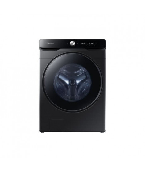 Lave-linge hublot SAMSUNG Ecobubble WF20DG8650BV - 20 kg -  Digital Inverter - L68,6cm - 1000 trs/min - Classe A - Noir