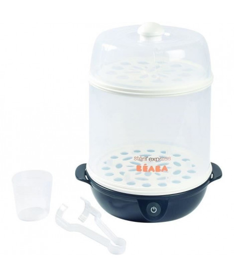 Stéril'express évolutif 2 en 1 - BEABA - 911721 - Stérilisateur électrique vapeur - Night blue
