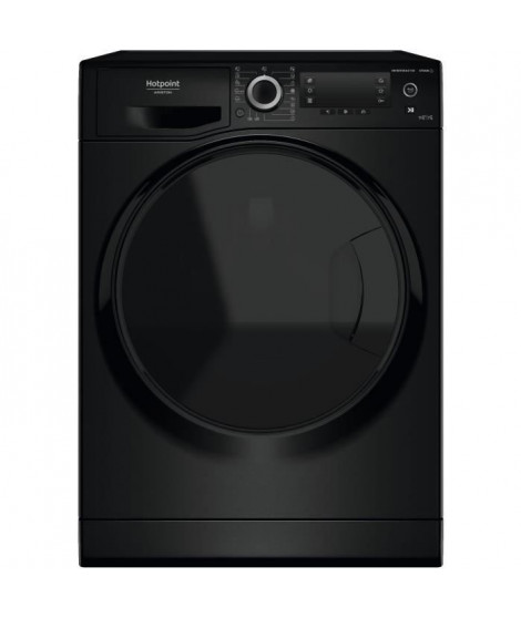 Lave-linge séchant HOTPOINT NDD11725BDAEU - 11 kg / 7 kg - Induction - 60 cm - 1600 trs/min - Noir