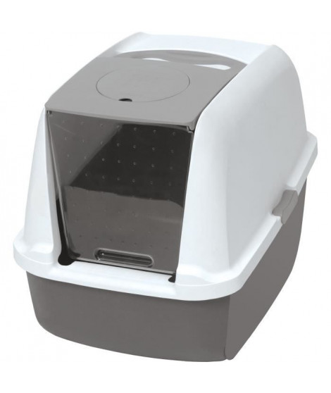 Maison de toilette Bac a litiere pour chat - CATIT - Airsift Regular - Systeme de filtration intégré - L. 57 x l. 39 x H. 46,…