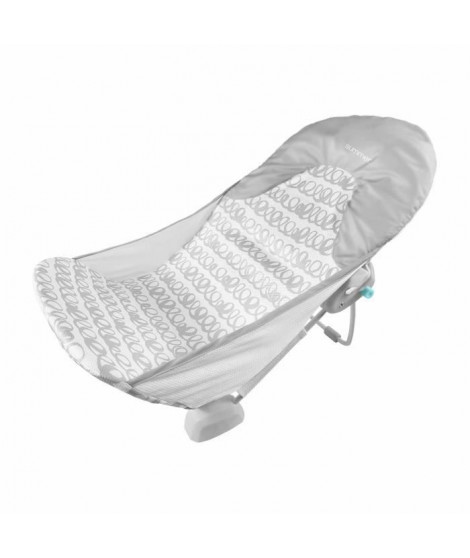 INGENUITY Transat de bain pour bébé pliable gris