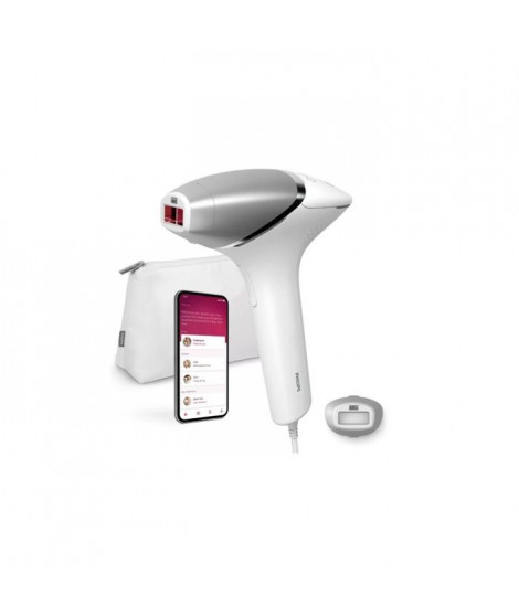 Philips Epilateur a lumiere pulsée & laser blanc/gris - BRI940/00