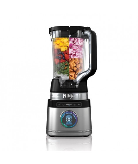 Blender professionnel haute performance NINJA Detect - Noir et argent - TB201EU