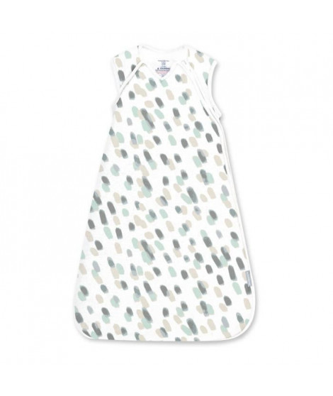 INGENUITY, Gigoteuse d'Emmaillotage, sac de couchage a pois, pour l'été TOG 0.5 évolutive de 3 a 18 mois certifié oeko-Tex