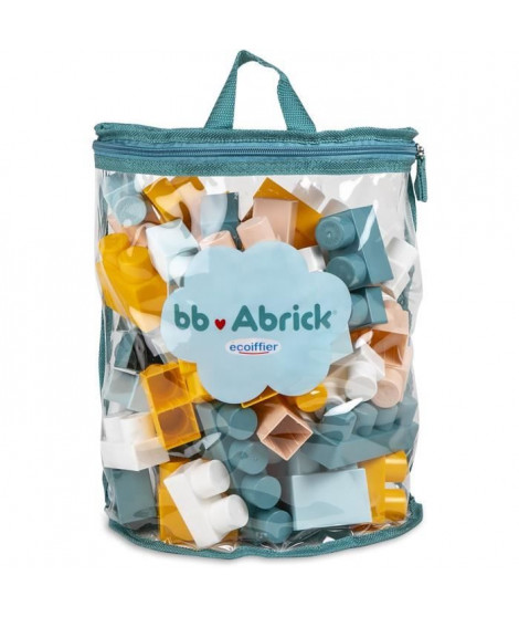 Sac demi-lune - Jeu de construction - ECOIFFIER -  BB Abrick - 60 pieces - +12 mois