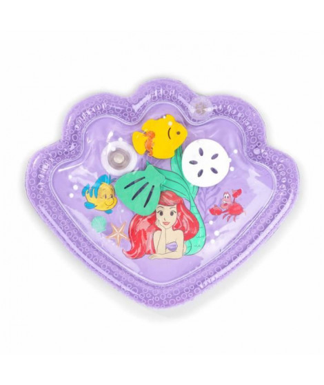 DISNEY BABY -ARIEL- Tapis d'eau pour bébé, jeu sensoriel et d'éveil?, gonflable, facile a nettoyer, pliable, jouets des la na…