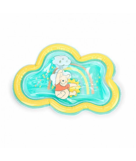 DISNEY BABY -WINNIE- Tapis d'eau pour bébé, jeu sensoriel et d'éveil?, gonflable, facile a nettoyer, pliable, des la naissance