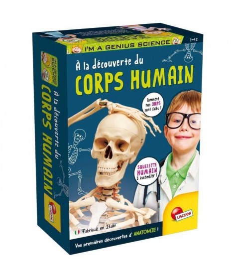 Découverte du corps humain - Kit Scientifique - I'M A GENIUS POCKET - Modele 3D