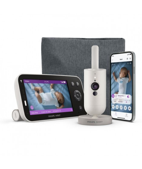 Ecoute-bébé vidéo - PHILIPS AVENT - Premium connecté - SCD971/26