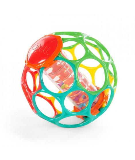 BRIGHT STARS Oball Baton de pluie facile a saisir Jouet pour nourrissons sans BPA, rouge, jaune, vert et bleu, pour les nouve…