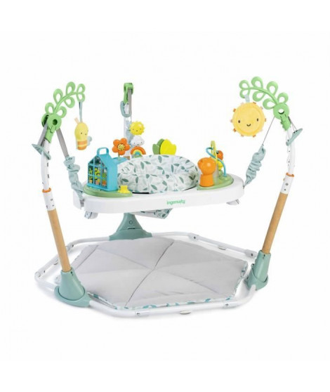 INGENUITY Aide jeux a rebonds bébé 6-en-1 évolutif : se tranforme en Tapis d'éveil, Tipi enfant, table d'activités, jouets am…