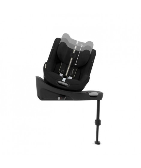 Siege auto Pivotant 360° Sirona G i-Size Plus - Moon Black - CYBEX