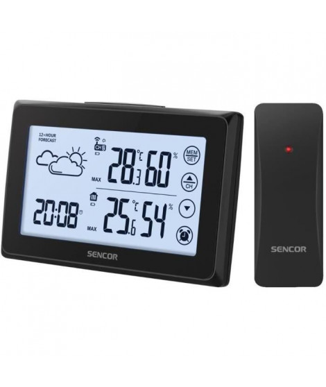 Station météo avec capteur sans fil - Sencor - SWS 2850