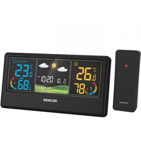 Station météo avec capteur sans fil - Sencor - SWS 4100 B