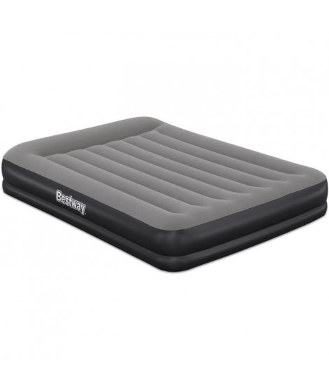 Matelas gonflable - BESTWAY - 671BU - Tritech Queen - 2 places, pompe USB intégrée, 2,03 m x 1,52 m x 36 cm