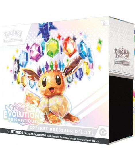 Pokémon : Écarlate et Violet  évolutions prismatiques EV08.5 : Coffret Dresseur d'Elite