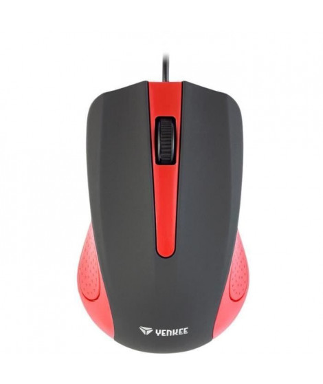 Souris - ROUGE SUVA - YENKEE - YMS 1015RD