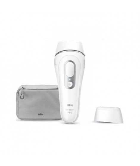 Épilateur lumiere pulsée - BRAUN - PL3020 - 3 niveaux d'intensité - 300 000 flashes - Visage et corps