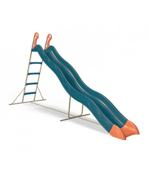 Toboggan PYROU Bleu TRIGANO 3,32 m. 3-12 ans.